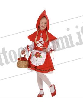 Costume Cappuccetto Rosso bambina